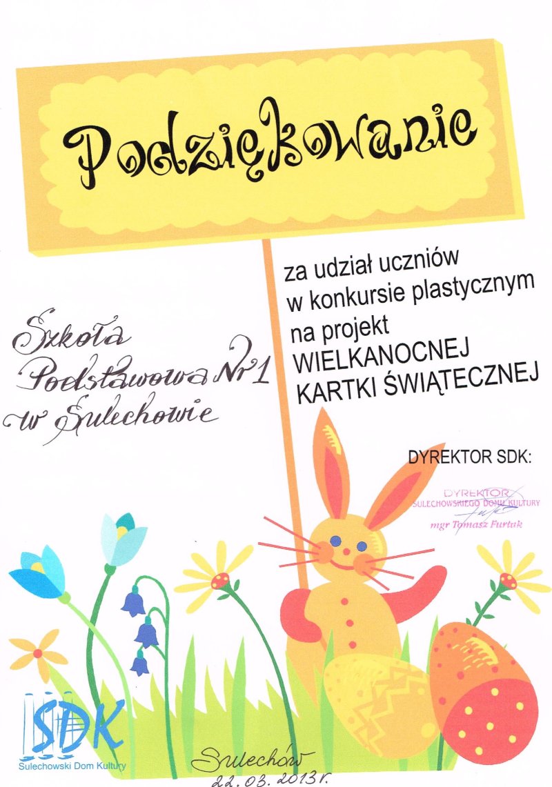 Podziękowania