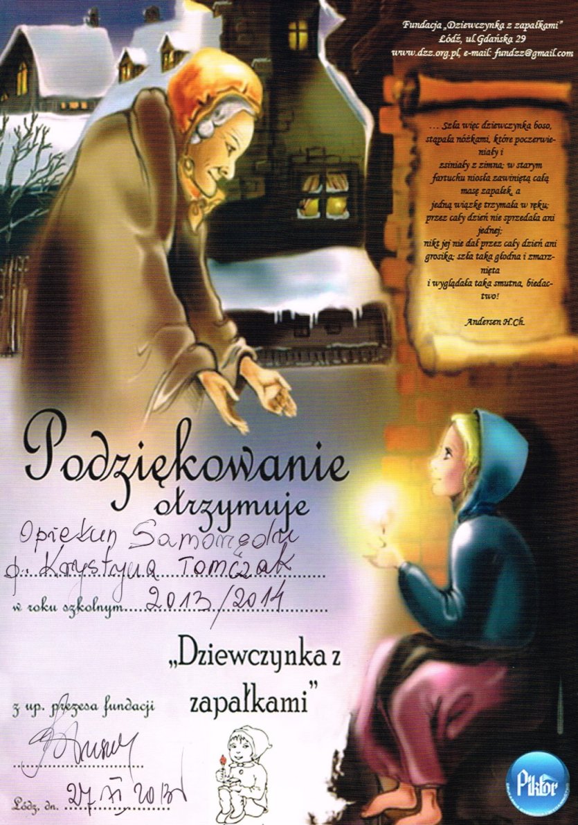 Podziękowania